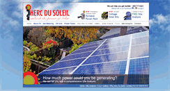 Desktop Screenshot of hercdusoleil.com